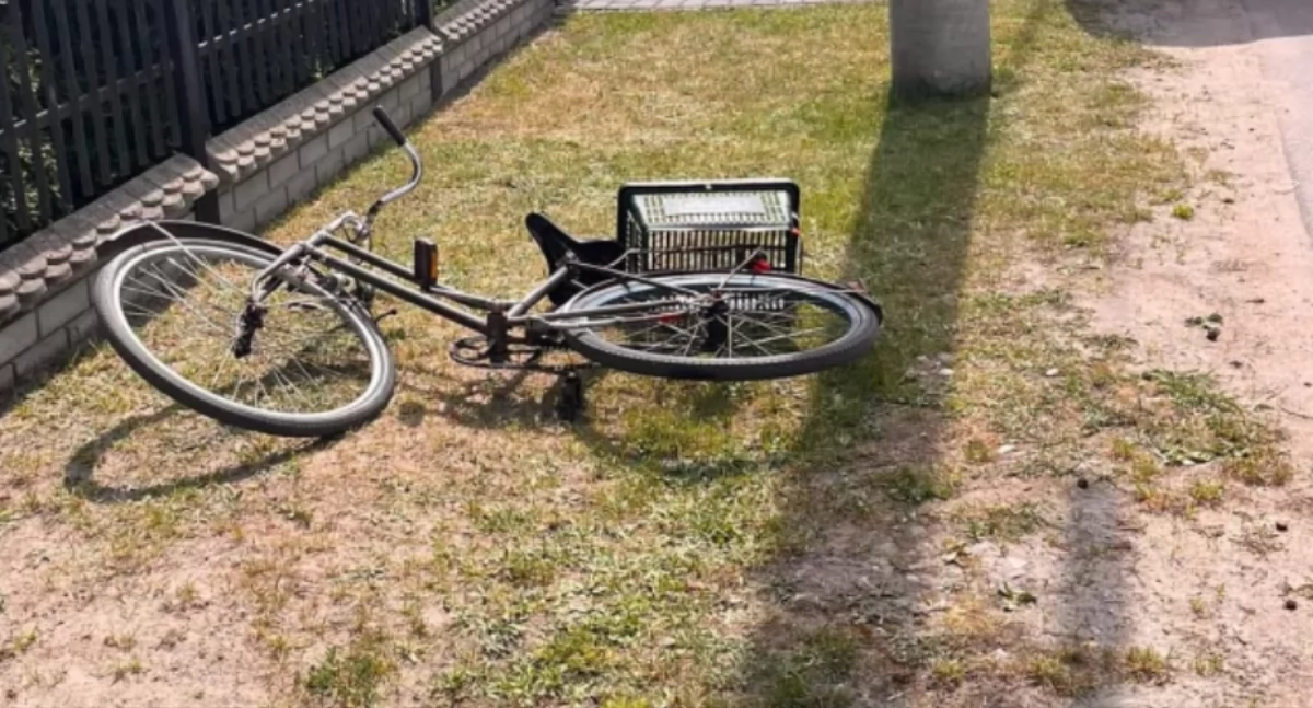 81-letni rowerzysta zderzył się z volkswagenem!