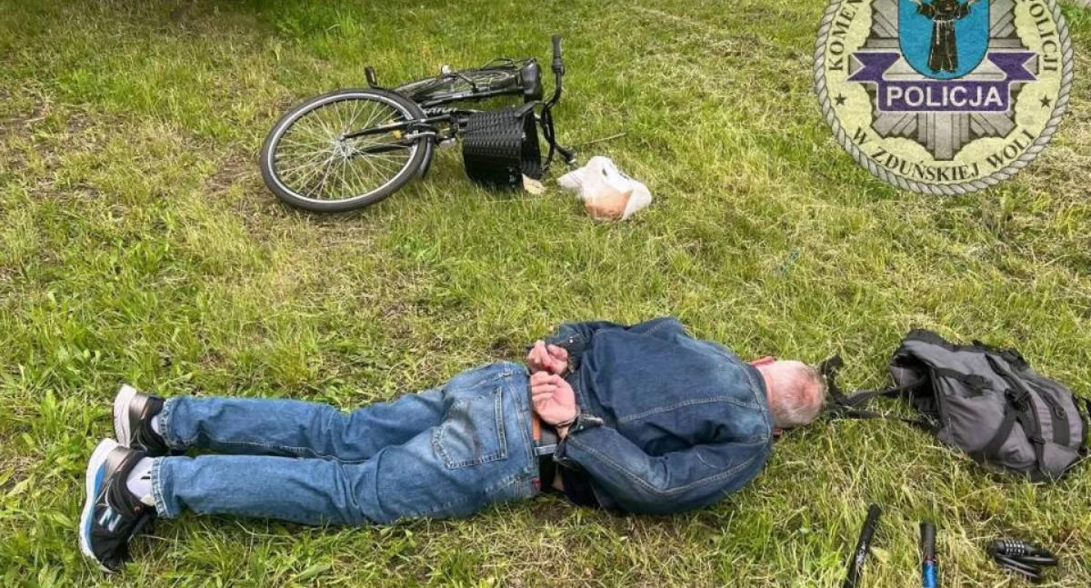 Rowerowy złodziej w rękach policji. Działał także w Łowiczu!