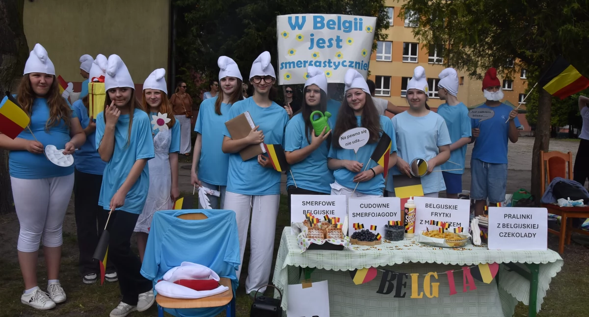 Europejski Dzień Dziecka w Szkole Podstawowej nr 4 w Łowiczu. Nauka, zabawa i smaki Europy (foto,film)