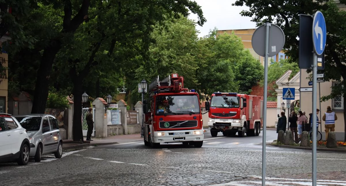 Służby ratunkowe interweniowały w łowickim muzeum!