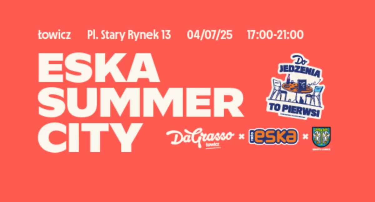 ESKA Summer City 2025 nadchodzi do Łowicza!