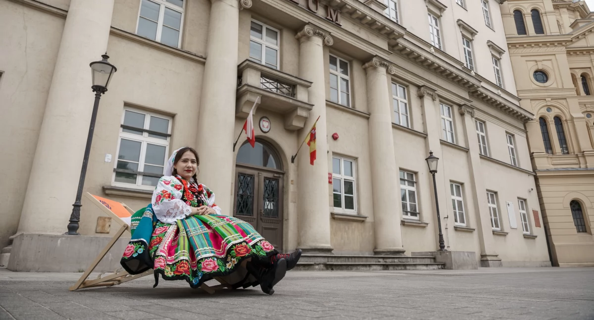 Łowickie akcenty w centrum Łodzi (foto)