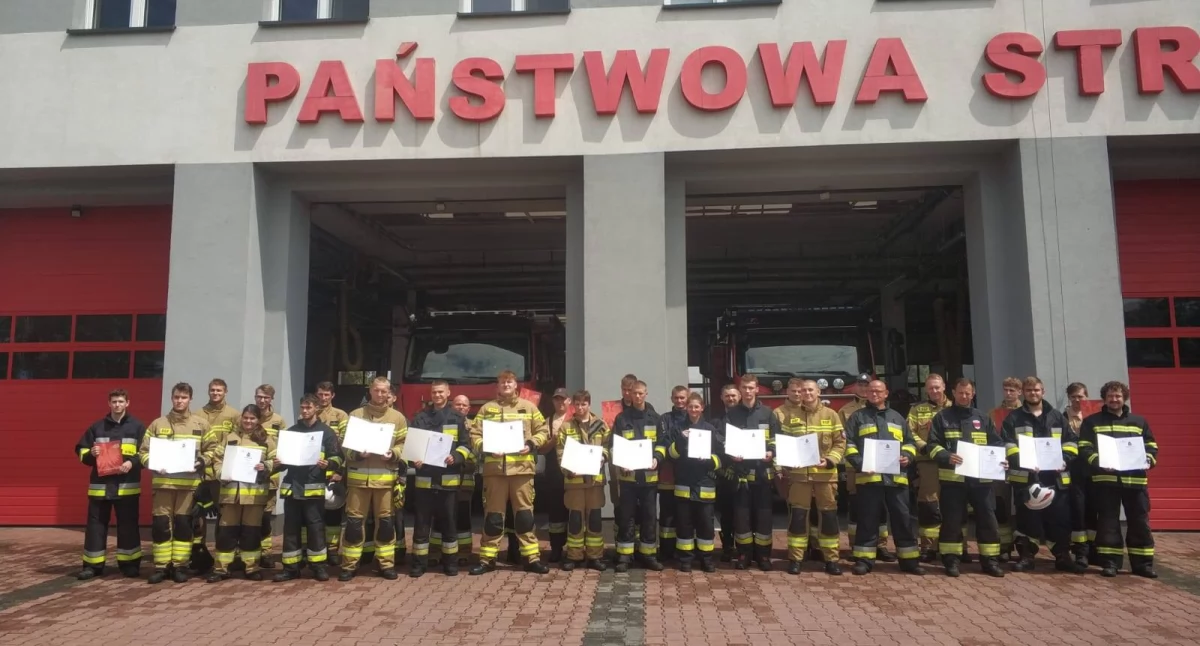 Powiat Łowicki bezpieczniejszy. Druhowie OSP z nowymi uprawnieniami (foto)