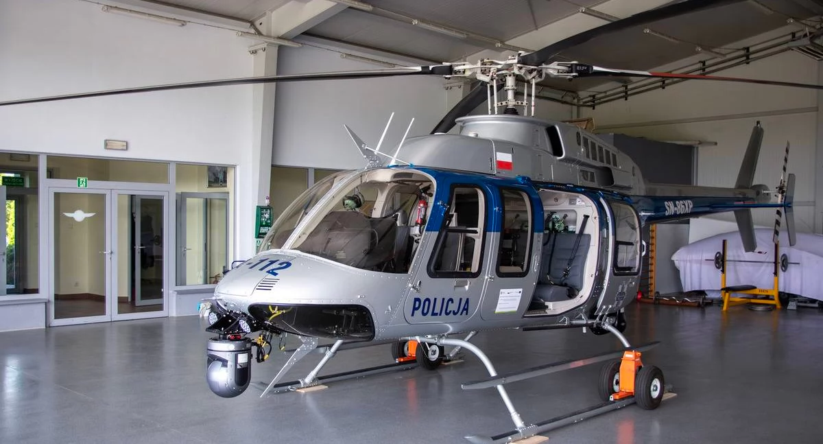 Nowy śmigłowiec w Łodzi – wsparciem także dla powiatu łowickiego (foto, film)