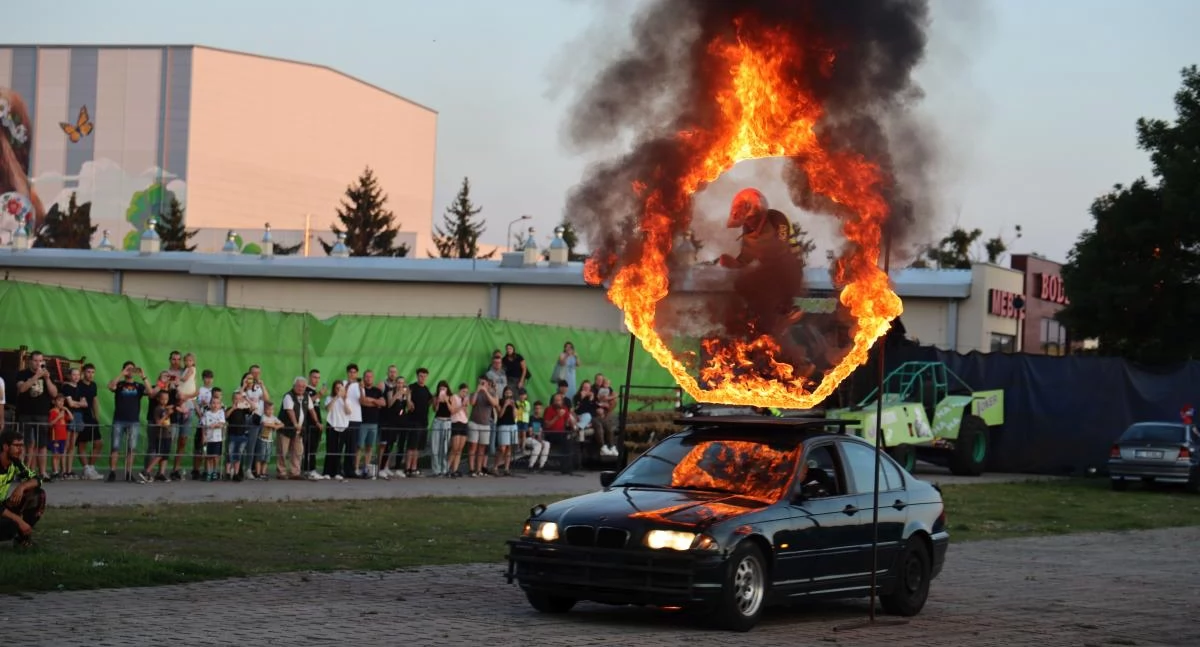 Kaskaderskie show porwało publiczność! (foto, film)