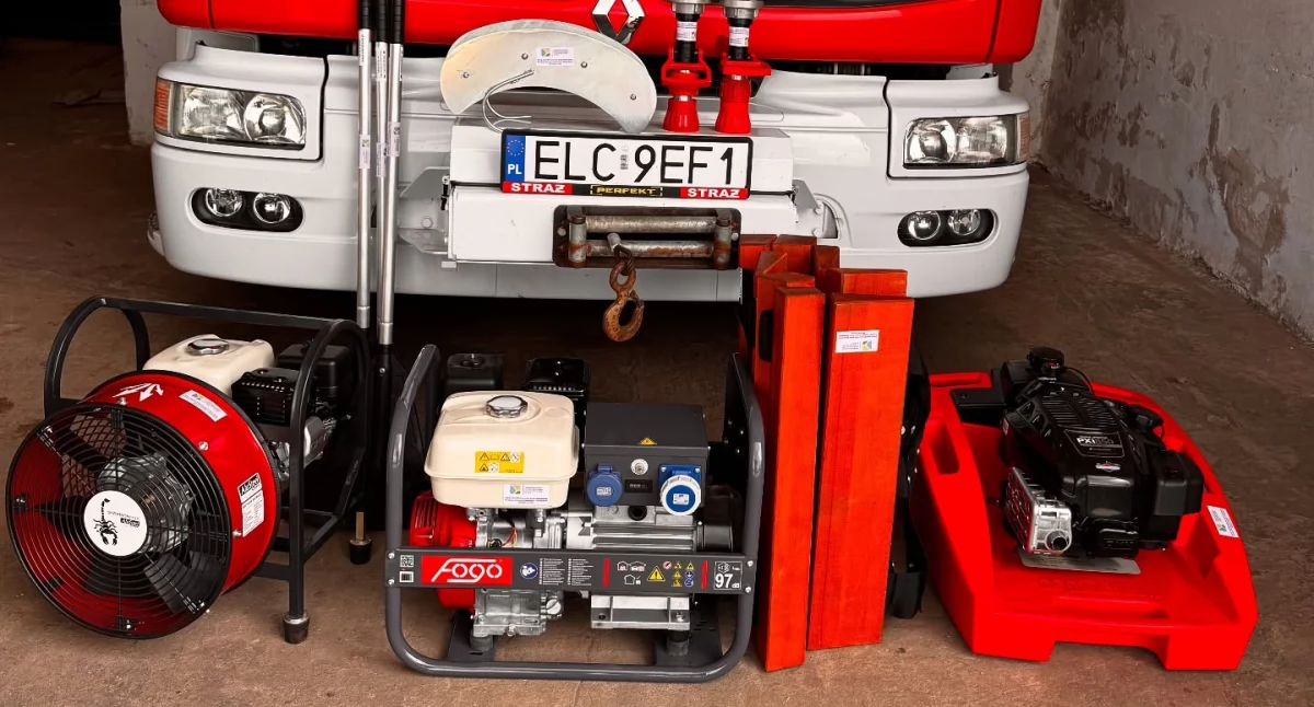 „EkoStrażak” wspiera lokalne OSP. Nowoczesny sprzęt trafił do jednostki z Kocierzewa Południowego (foto)