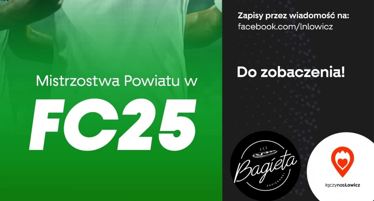Mistrzostwa powiatu łowickiego w FC25. realizowane są zapisy