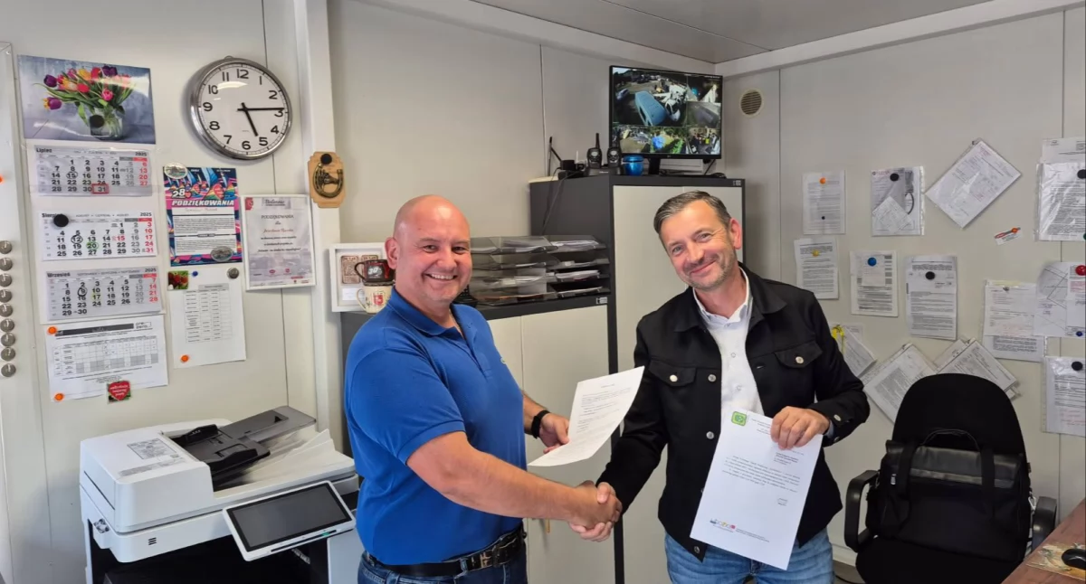 Rusza inwestycja w ROD „Dąbrówka” w Łowiczu z dotacją Urzędu Marszałkowskiego w Łodzi