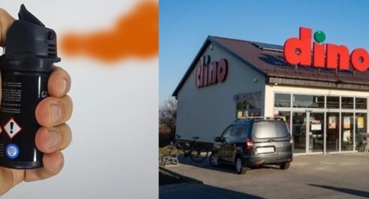 Ustalono sprawcę incydentu z gazem pieprzowym w sklepie w Kiernozi