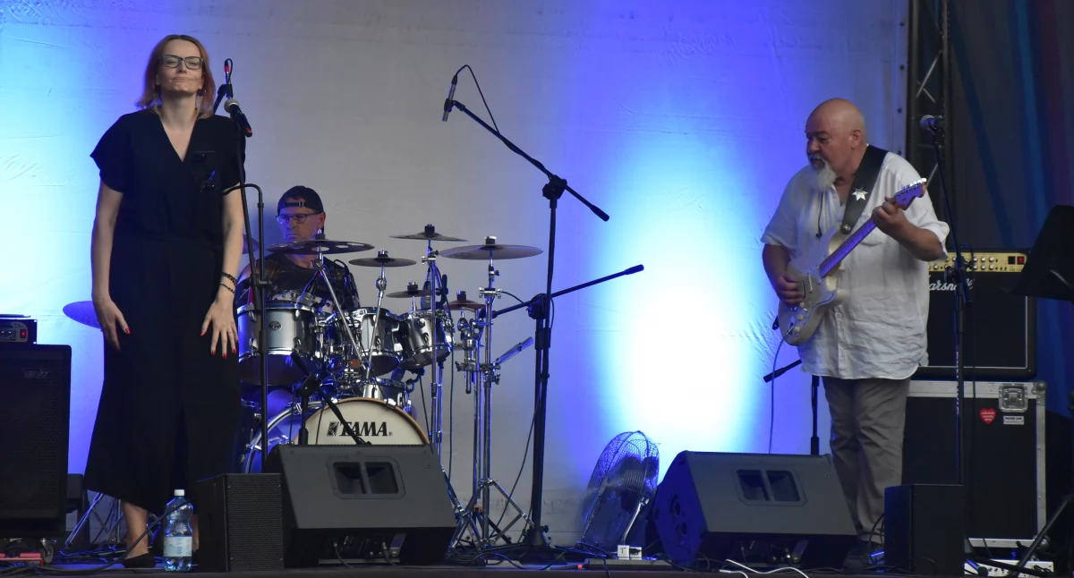 Koncert Drewnianych Gitar na zakończenie Koncertowego Kina Plenerowego w ŁOK (foto,film)