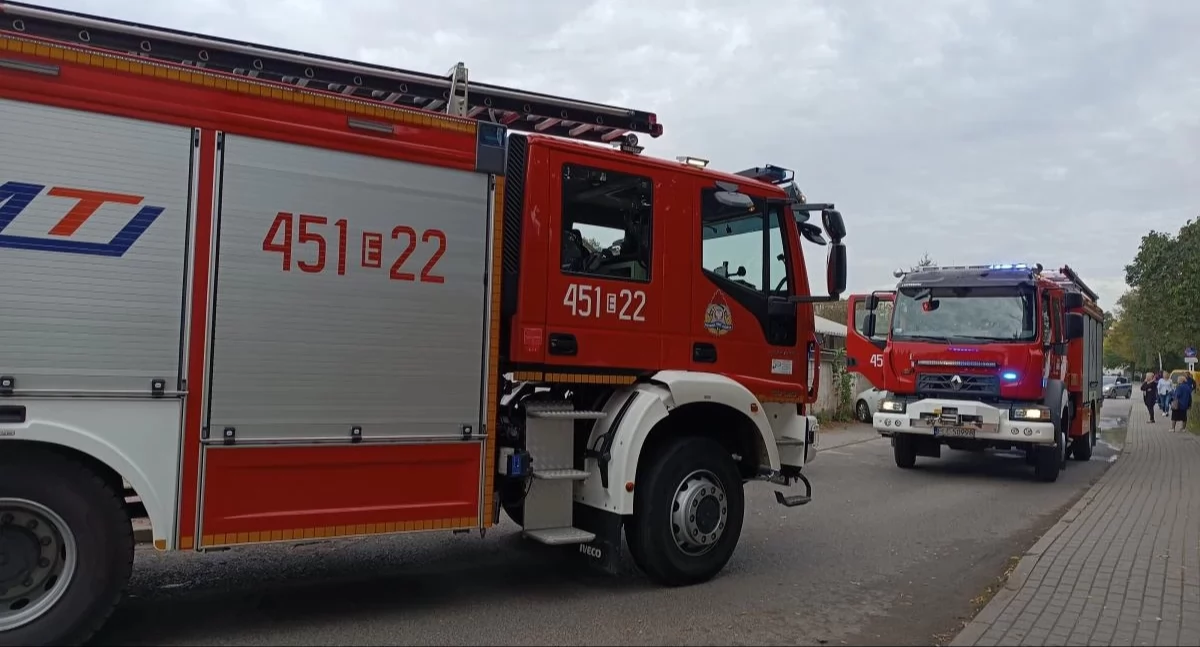 Wybuch pieca w Kiernozi! Trzy osoby poszkodowane