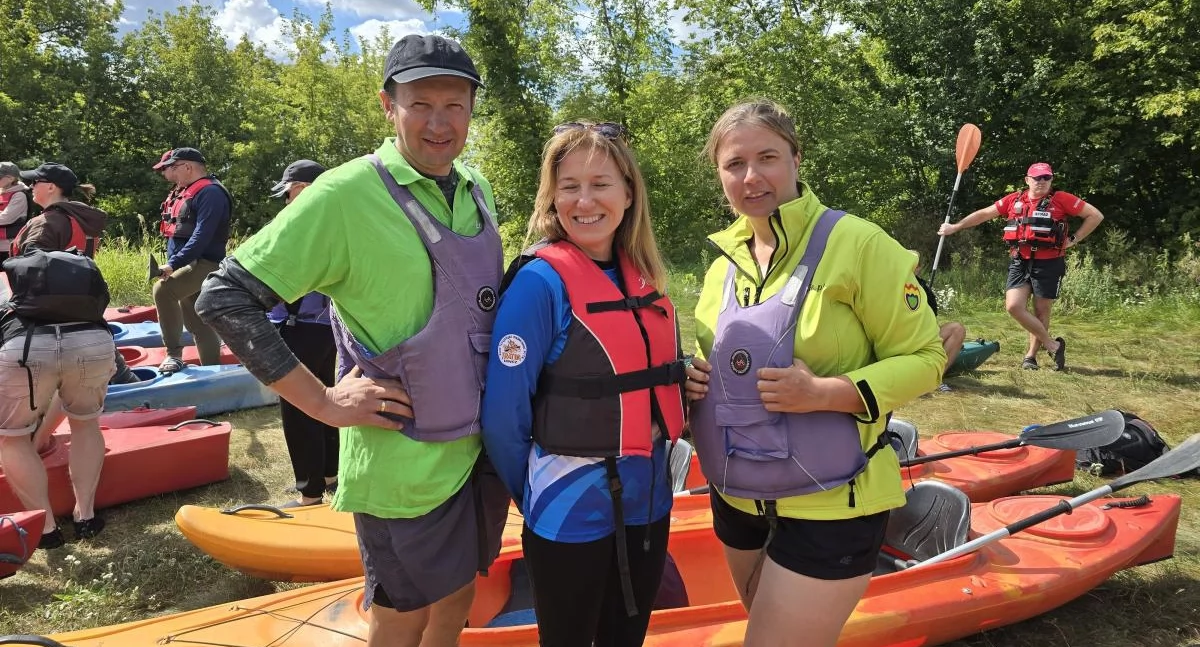 Rozpoczął się spływ kajakowy „Łowiczaki na Kajaki 2025” (foto)