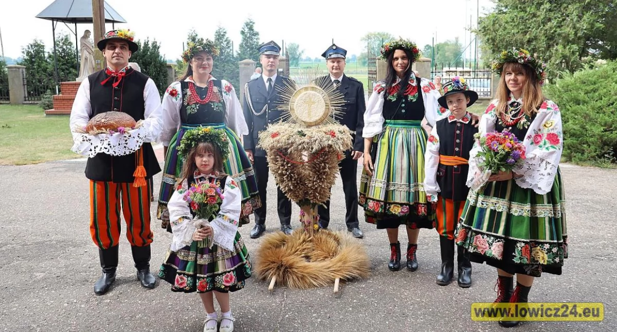 W Złakowie Kościelnym dziękowali za plony (foto)