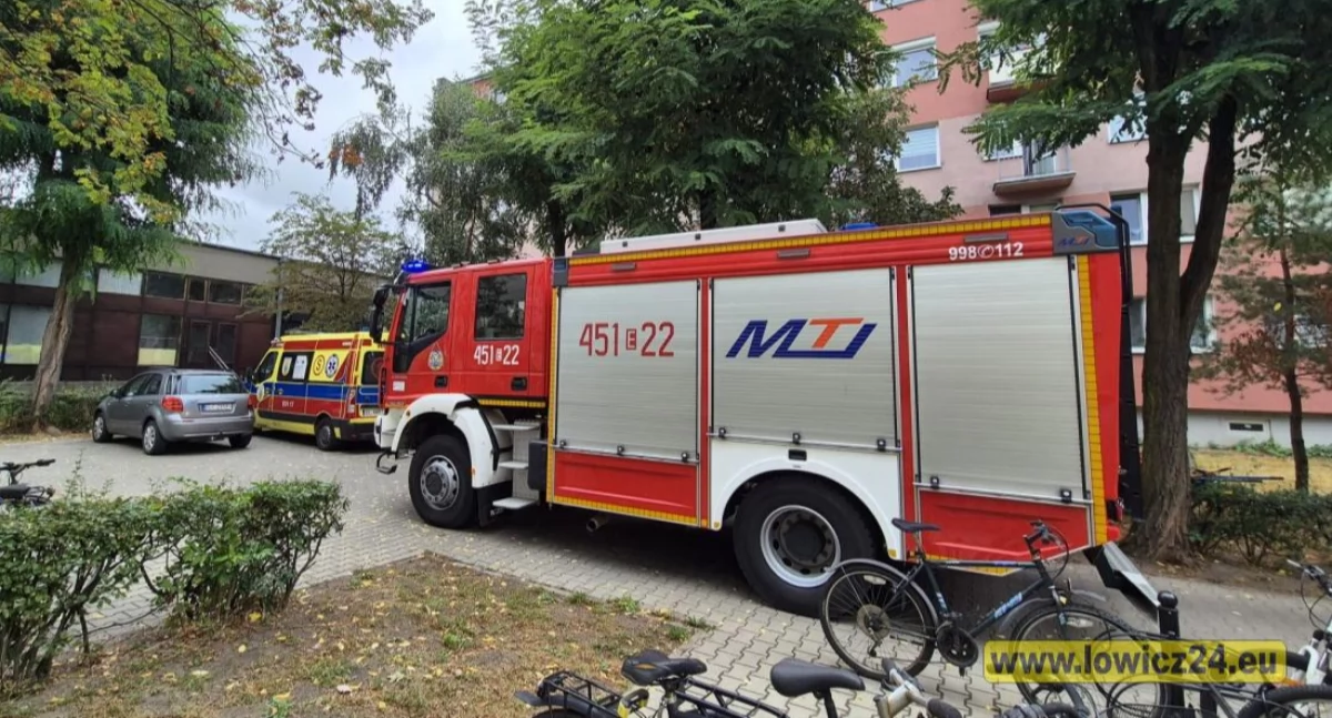 Interwencja strażaków na Bratkowicach. Poszkodowana przewieziona do szpitala!