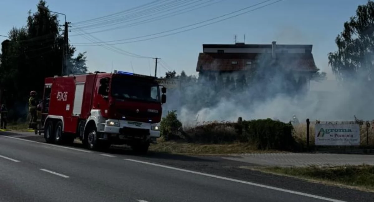 Trzy interwencje strażaków z Łowicza w jedno popołudnie