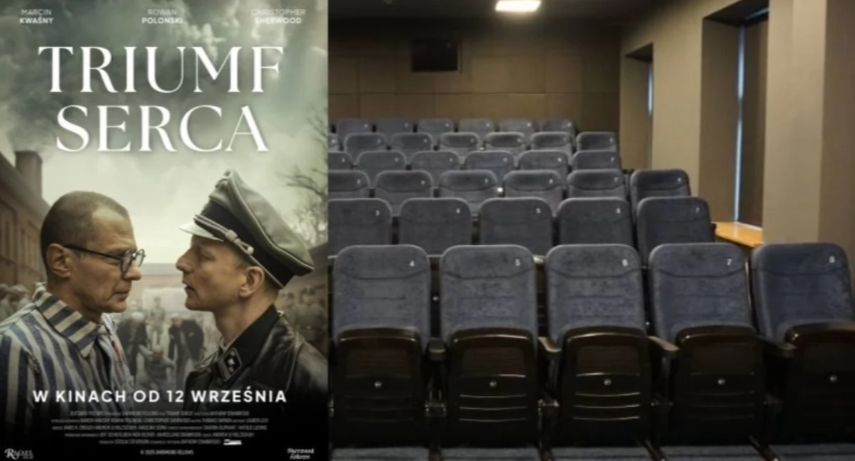 Film „Triumf serca” na ekranie kina Fenix w Łowiczu. Zdjęcia realizowano m.in. w Złakowie Kościelnym