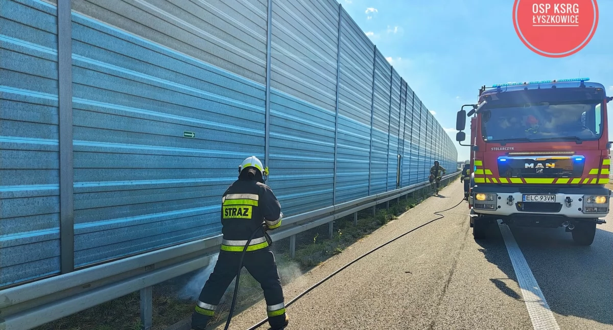 Sześć interwencji straży pożarnej w powiecie łowickim. Cztery zgłoszenia dotyczyły pożarów (foto)