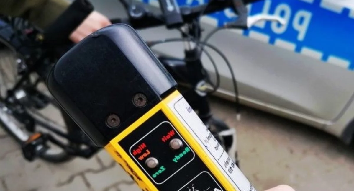 Z promilami na drodze. Policja zatrzymała nietrzeźwego motorowerzystę