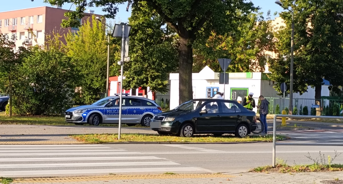 Potrącenie nastoletniego rowerzysty w Łowiczu