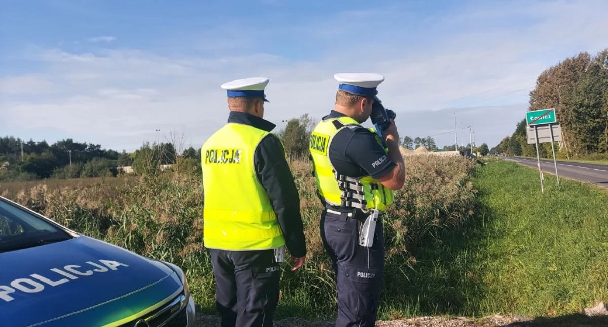 Działania kontrolno-prewencyjne „Prędkość” w Łowickiem (foto)