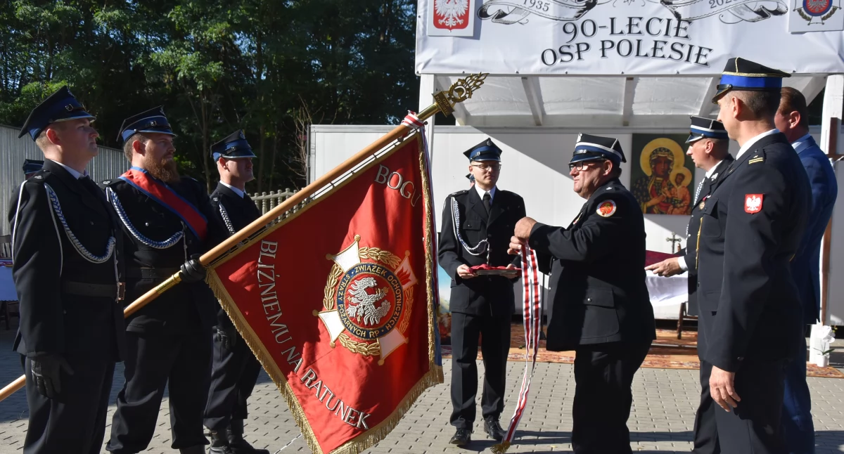 90 lat OSP Polesie. Jubileusz pełen podziękowań i wzruszeń (foto,film)