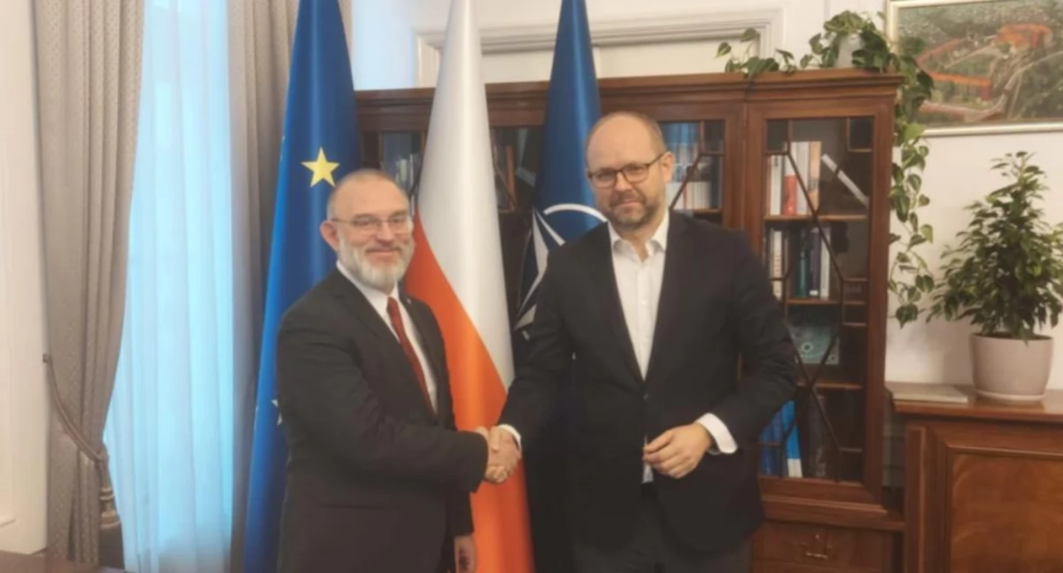 Starosta Marcin Kosiorek w Pałacu Prezydenckim. Wizyta Pierwszej Damy w powiecie łowickim coraz bardziej realna