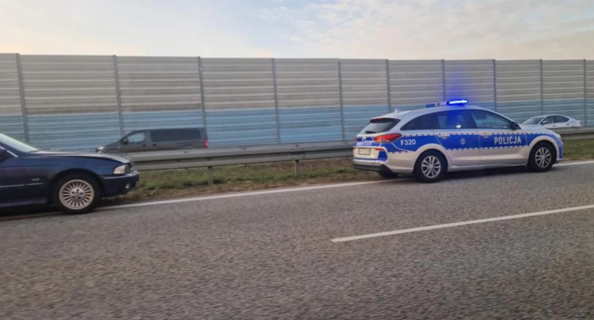 Karambol pięciu aut na A2 pod Łowiczem! Jedna osoba poszkodowana