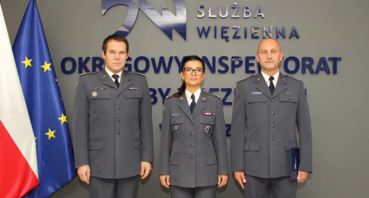 Zmiany kadrowe w łowickim Zakładzie Karnym