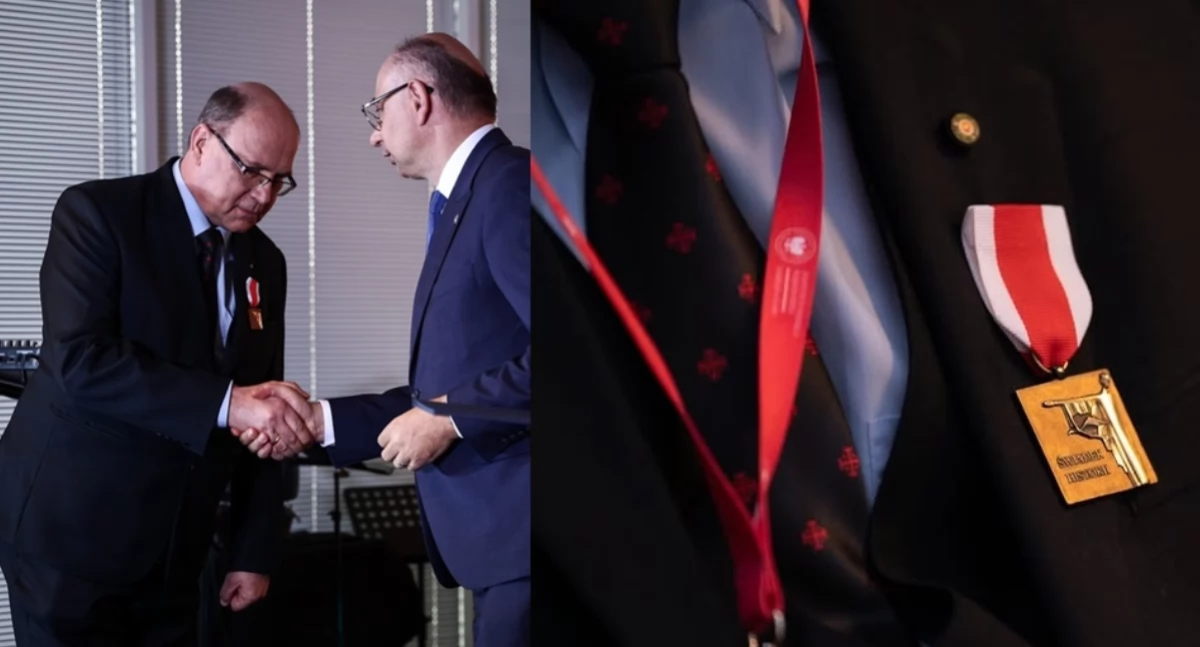 Jacek Rutkowski doceniony przez Instytut Pamięci Narodowej