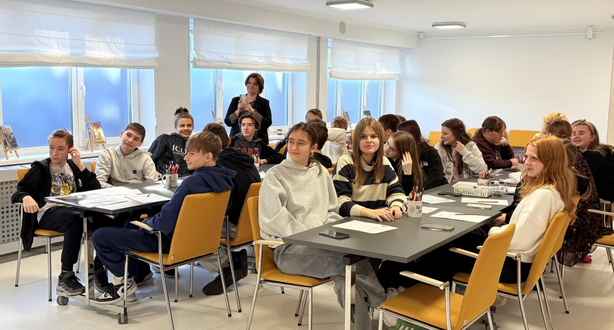 Reymont w wersji telefonowej. Młodzież z Czwórki tworzyła cyfrowe opowieści (foto)