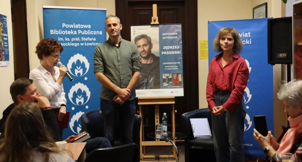 Łowicz gościł mistrza polskiego kryminału (foto, film)