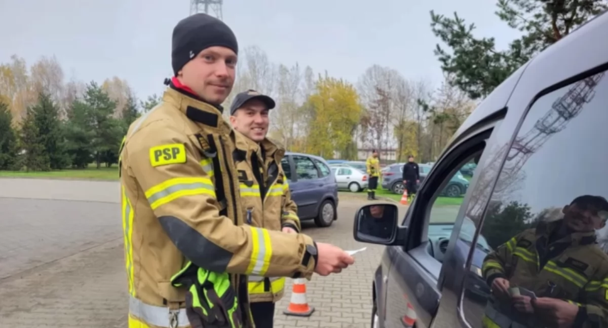 Strażacy wraz ze szkołą na Blichu organizują charytatywne parkingi!