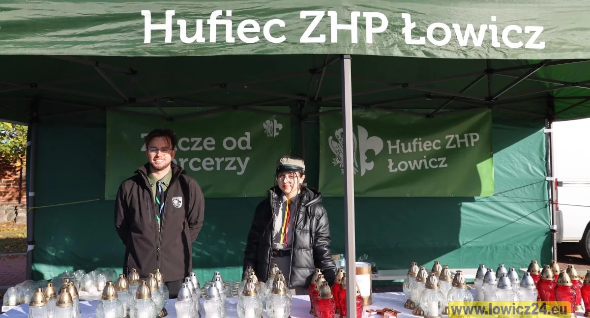Kup znicz i wesprzyj łowickich harcerzy (foto)