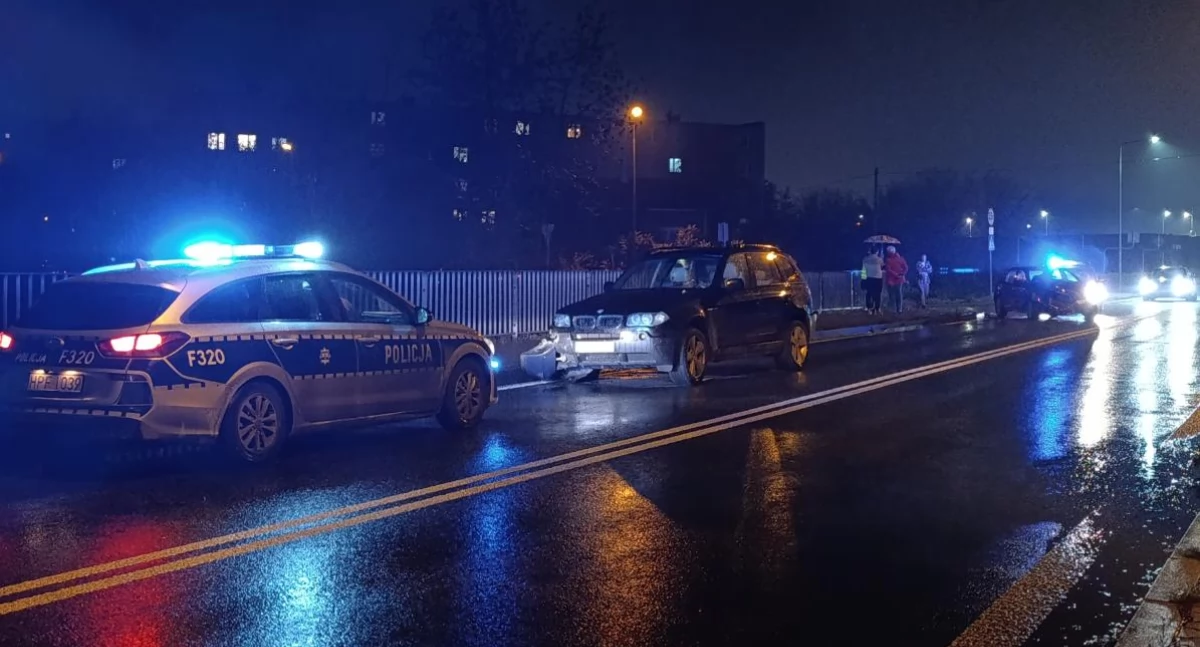 Opel kontra bmw. Niebezpieczna kolizja na Zatorzu! (foto)