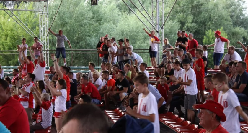 Strefa Kibica na muszli koncertowej w Łowiczu w 2018 roku