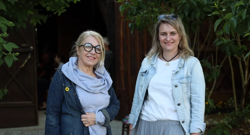 Magdalena Kotowicz-Kilian i Ewelina Mazurkiewicz, właścicielki Zdrowego Kształtu i Artystycznej Stodoły