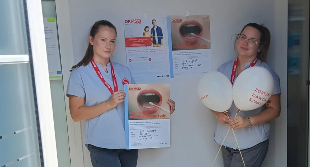 Akcje charytatywne, Łowicz Przyjdź MediCenter dołącz rejestru dawców szpiku kostnego! - zdjęcie, fotografia
