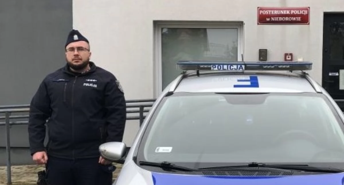 Komunikaty policji , Policjant urlopie zatrzymał pijanego kierowcę - zdjęcie, fotografia