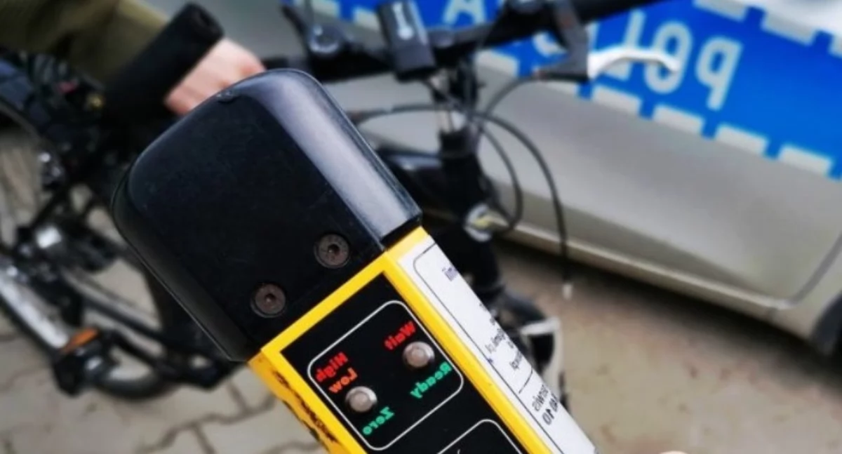 Kronika policyjna, Kosztowna jazda rowerem stanie nietrzeźwości - zdjęcie, fotografia