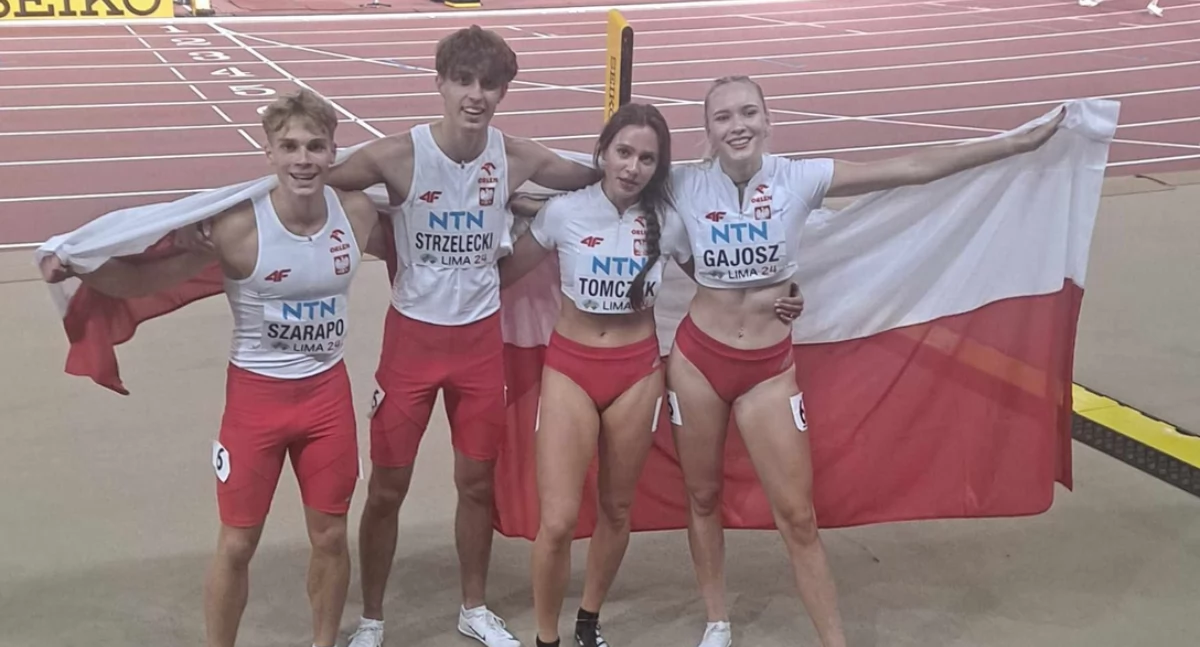 Lekkoatletyka, Pierwsze kroki lekkiej atletyce stawiała Łowiczu! Teraz zgarnęła medal mistrzostwach świata! - zdjęcie, fotografia