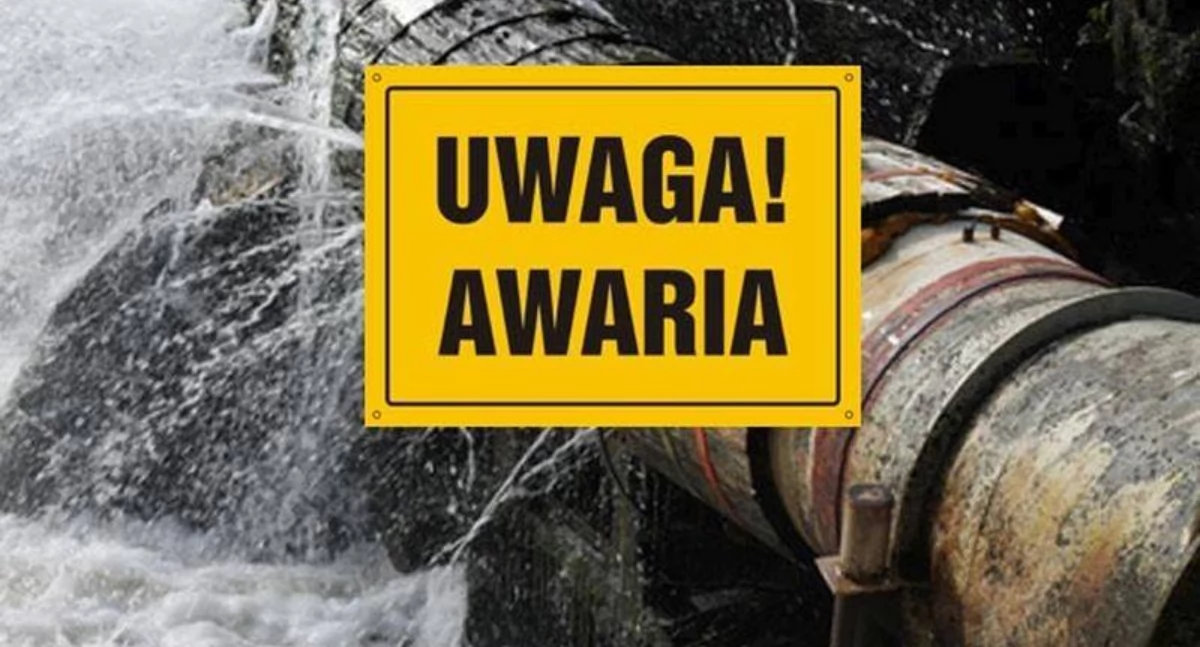 Wasze sprawy, Awaria sieci wodociągowej! Część Łowicza wody! - zdjęcie, fotografia
