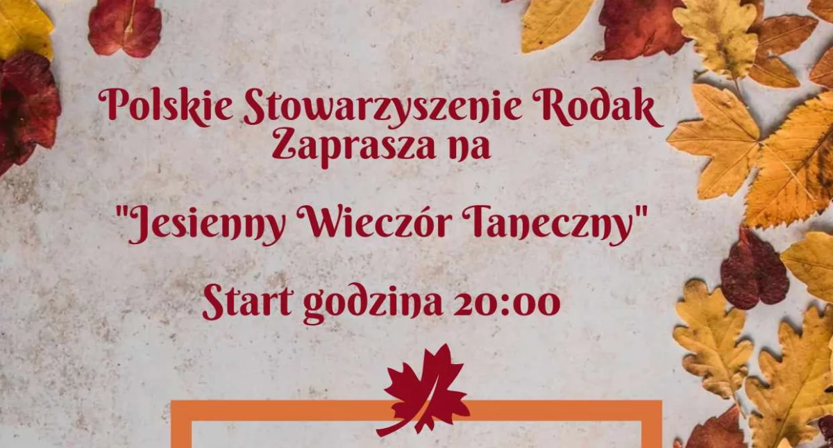 Wasze sprawy, Rodak organizuje Jesienny Wieczór Taneczny rzecz powodzian - zdjęcie, fotografia