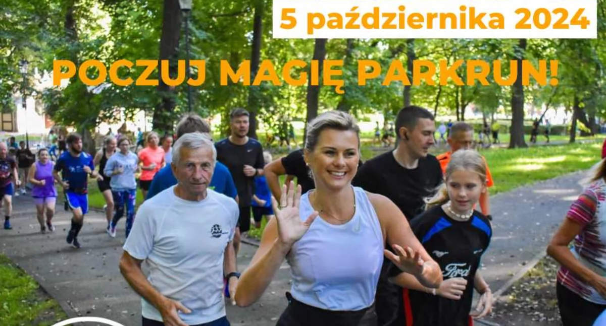 Turystyka i rekreacja, Łowicz Bijemy razem rekord frekwencji parkrun Polska! - zdjęcie, fotografia