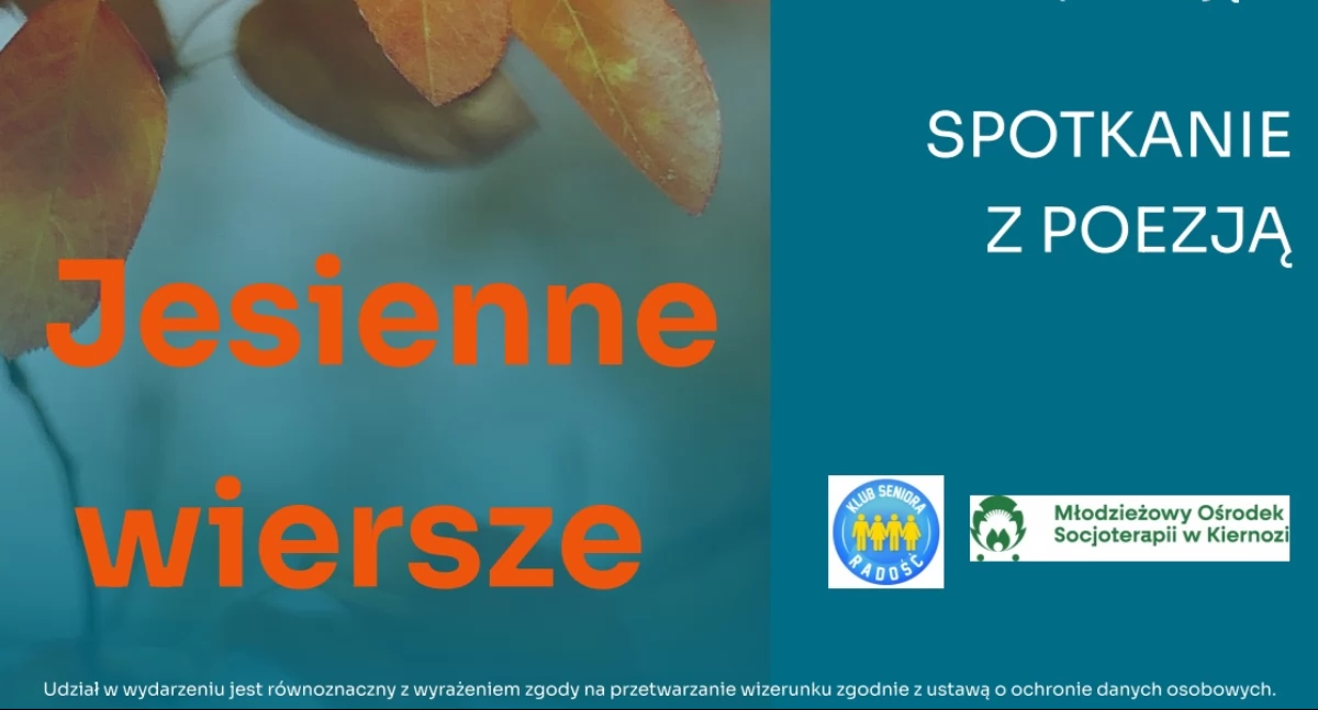 Spotkania, „Jesienne wiersze” czyli spotkanie poetyckie Bibliotece Powiatowej - zdjęcie, fotografia