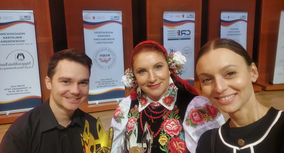 Szkoły, Sukces Zespołu Szkół Placówek Oświatowych Łowiczu Wojewódzkim Konkursie Filmowym - zdjęcie, fotografia