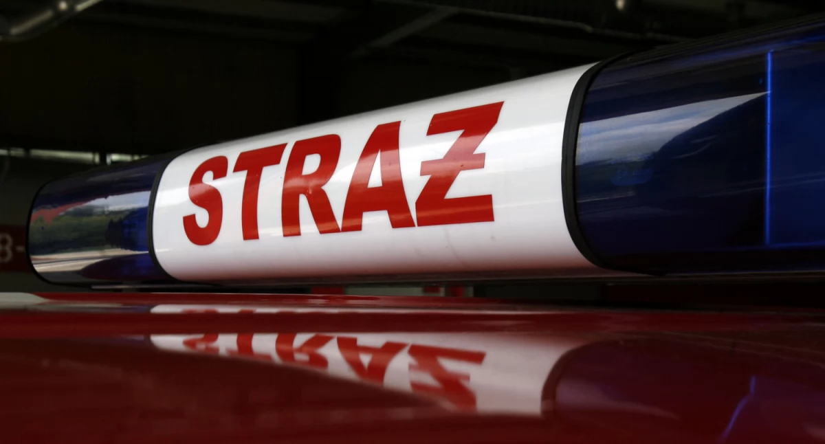 Straż pożarna, Bełchów Sześć zastępów straży zadysponowanych pożaru którego było - zdjęcie, fotografia