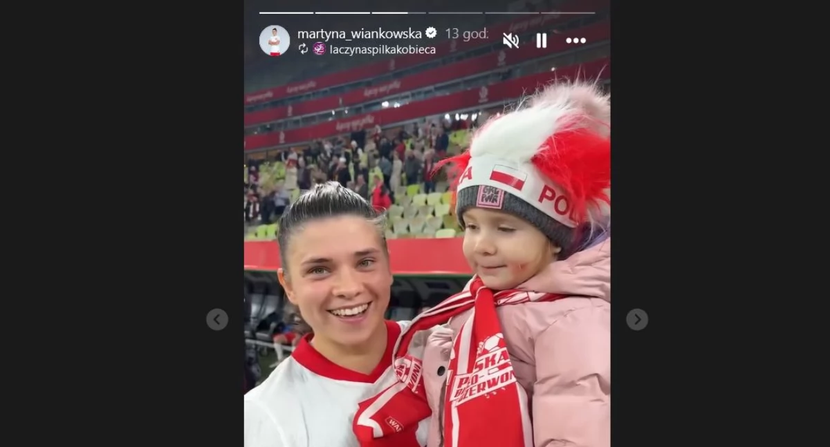 Fot. Łączy nas piłka kobieca / Martyna Wiankowska Instagram