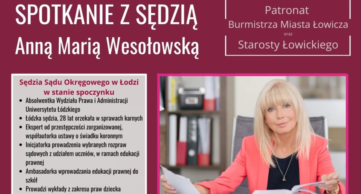 Stowarzyszenia, ŁUTW Intensywny listopad seniorów posadzenia drzewa spotkanie sędzią Wesołowską - zdjęcie, fotografia