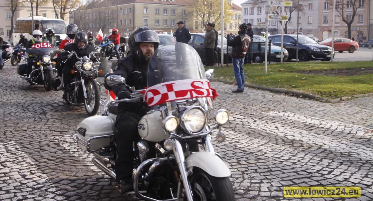 Uroczystości patriotyczne, Zbliża Łowicka Motocyklowa Parada Niepodległości - zdjęcie, fotografia