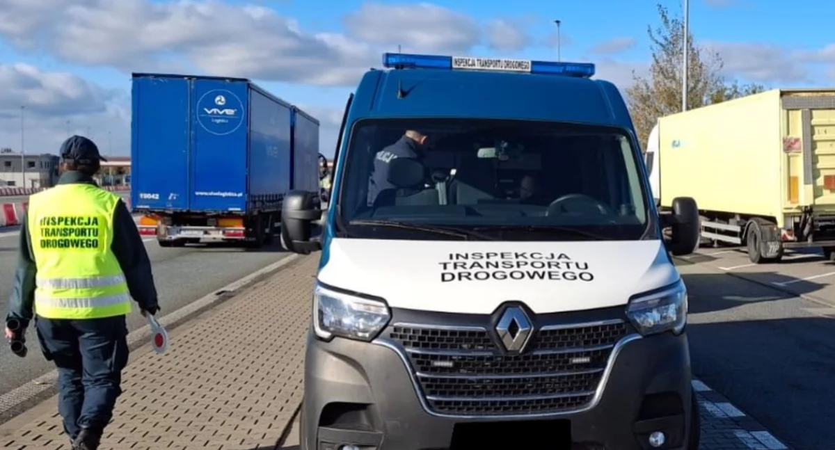 Komunikaty inspekcji transportu drogowego, Przewoził niebezpieczne materiały! Kontrola wykazała jeszcze - zdjęcie, fotografia